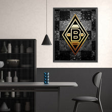 Load image into Gallery viewer, Diamond Painting - Full Square - Monchenglatbach logo (40*50CM)