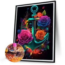 Load image into Gallery viewer, AB Diamond Painting - Full Round - rose anchor (40*55CM)