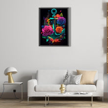 Load image into Gallery viewer, AB Diamond Painting - Full Round - rose anchor (40*55CM)