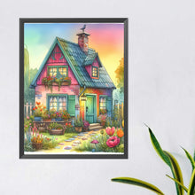 Load image into Gallery viewer, Diamond Painting - Full Round - Colorful courtyard¡¤housing architecture (40*50CM)