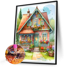 Load image into Gallery viewer, Diamond Painting - Full Round - Cozy cabin¡¤house construction (40*50CM)
