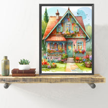 Load image into Gallery viewer, Diamond Painting - Full Round - Cozy cabin¡¤house construction (40*50CM)