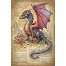 Load image into Gallery viewer, Diamond Painting - Full Round - ancient dragon (40*60CM)