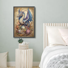 Load image into Gallery viewer, Diamond Painting - Full Round - ancient blue dragon (40*60CM)