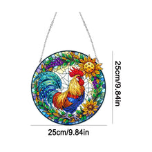 Load image into Gallery viewer, Suncatcher Animal Flower Stained Glass Colorful Diamond Painting Hanging Pendant