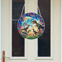 Load image into Gallery viewer, Suncatcher Animal Flower Stained Glass Colorful Diamond Painting Hanging Pendant