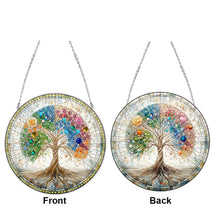 Load image into Gallery viewer, Suncatcher Animal Flower Stained Glass Colorful Diamond Painting Hanging Pendant