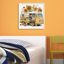 Load image into Gallery viewer, Diamond Painting - Full Round - Himawari Bus (30*30CM)