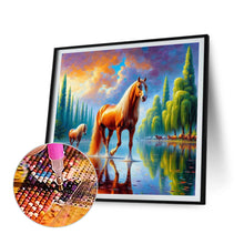 Load image into Gallery viewer, Diamond Painting - Full Round - horse (30*30CM)