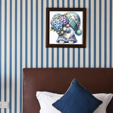 Load image into Gallery viewer, Diamond Painting - Full Round - Hydrangea Gnome (40*40CM)