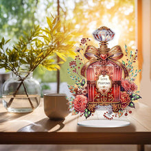 Load image into Gallery viewer, Flower Perfume Special Shaped Diamond Painting Desktop Ornaments Kit Table Decor