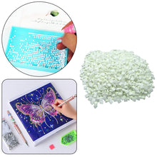 Load image into Gallery viewer, Glow in The Dark Resin Square Diamond Painting Beads DIY Art Crafts Accessories