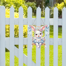Load image into Gallery viewer, Acrylic Rabbit Diamond Art Hanging Pendant Cute Home Decor (Swing Rabbit)