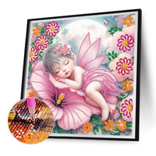 Load image into Gallery viewer, Diamond Painting - Partial Special Shaped - Flower Fairy (30*30CM)