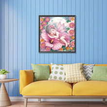 Load image into Gallery viewer, Diamond Painting - Partial Special Shaped - Flower Fairy (30*30CM)