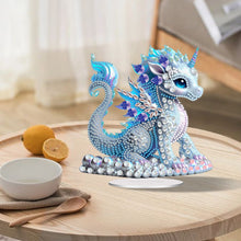 Load image into Gallery viewer, Dragon Diamond Painting Tabletop Ornaments Kit Cute Bedroom Table Decor