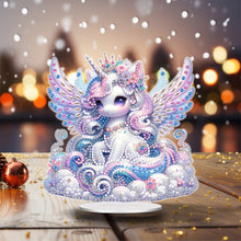 Load image into Gallery viewer, Unicorn Diamond Painting Tabletop Ornaments Kit Cute Bedroom Table Decor