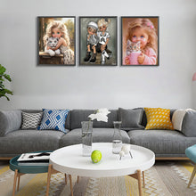 Load image into Gallery viewer, Diamond Painting - Full Round - girl (30*40CM)