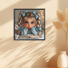 Load image into Gallery viewer, Diamond Painting - Full Round - cute little girl (30*30CM)