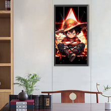 Load image into Gallery viewer, Diamond Painting - Full Round - One Piece-Luffy (30*55CM)