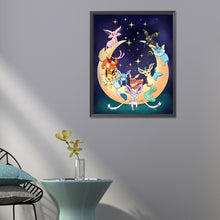 Load image into Gallery viewer, Diamond Painting - Full Round - Colorful Pikachu (40*50CM)