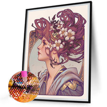 Load image into Gallery viewer, Diamond Painting - Full Round - girl (40*50CM)