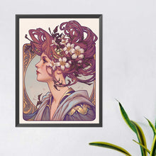 Load image into Gallery viewer, Diamond Painting - Full Round - girl (40*50CM)