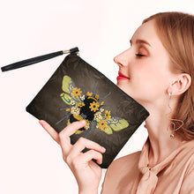 Load image into Gallery viewer, PU Partial Special Shaped Bee 5D DIY Diamond Painting Wallet Gifts for Women