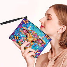 Load image into Gallery viewer, PU Partial Special Shaped Flowers Cow 5D DIY Diamond Painting Wallet Daily Purse