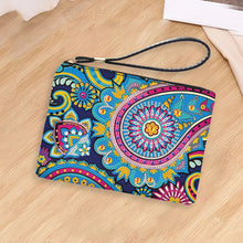 Load image into Gallery viewer, PU Partial Special Shaped Mandala 5D DIY Diamond Painting Wallet Daily Purse