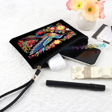 Load image into Gallery viewer, PU Partial Special Shaped Hummingbird 5D DIY Diamond Painting Wallet Daily Purse