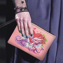 Load image into Gallery viewer, PU Partial Special Shaped Dinosaur 5D DIY Diamond Painting Wallet Daily Purse