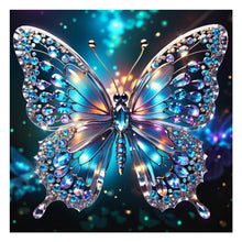 Load image into Gallery viewer, Diamond Painting - Full Round - crystal butterfly (30*30CM)
