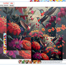 Load image into Gallery viewer, Diamond Painting - Full Square - hummingbird (40*30CM)