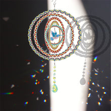 Load image into Gallery viewer, Suncatcher Diamond Painting Hanging Sign Hummingbird Crystal Painting Ornaments