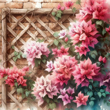 Load image into Gallery viewer, Diamond Painting - Full Round - bougainvillea (30*30CM)