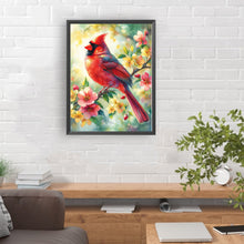 Load image into Gallery viewer, Diamond Painting - Full Round - forest cardinal at sunset (30*40CM)