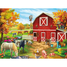 Load image into Gallery viewer, Diamond Painting - Full Round - Landscape Series Farm Animals (40*30CM)