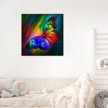 Load image into Gallery viewer, Diamond Painting - Full Round - colorful butterfly (30*30CM)
