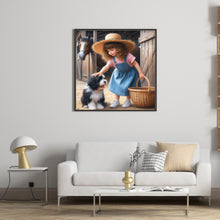 Load image into Gallery viewer, Diamond Painting - Full Round - cowgirl (40*40CM)