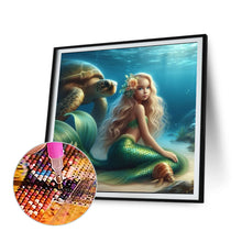 Load image into Gallery viewer, Diamond Painting - Full Round - Mermaid (40*40CM)