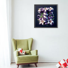 Load image into Gallery viewer, Diamond Painting - Full Round - Lily letter T (40*40CM)
