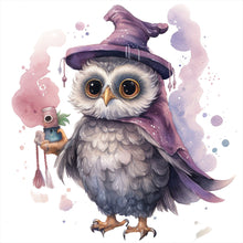 Load image into Gallery viewer, Diamond Painting - Full Round - owl (40*40CM)