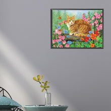 Load image into Gallery viewer, Diamond Painting - Full Square - cat cat (45*60CM)