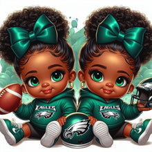 Load image into Gallery viewer, Diamond Painting - Full Round - little black girl (40*40CM)