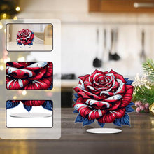 Load image into Gallery viewer, Flower Special Shaped Diamond Painting Tabletop Ornaments Kit Home Table Decor