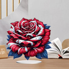Load image into Gallery viewer, Flower Special Shaped Diamond Painting Tabletop Ornaments Kit Home Table Decor