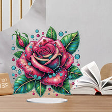 Load image into Gallery viewer, Flower Special Shaped Diamond Painting Tabletop Ornaments Kit Home Table Decor