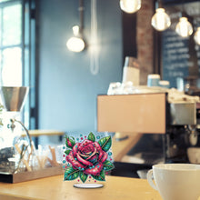 Load image into Gallery viewer, Flower Special Shaped Diamond Painting Tabletop Ornaments Kit Home Table Decor