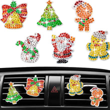Load image into Gallery viewer, 6Pcs Animal Diamond Painting Car Air Vent Clips Diamond Painting Car Inter Decor